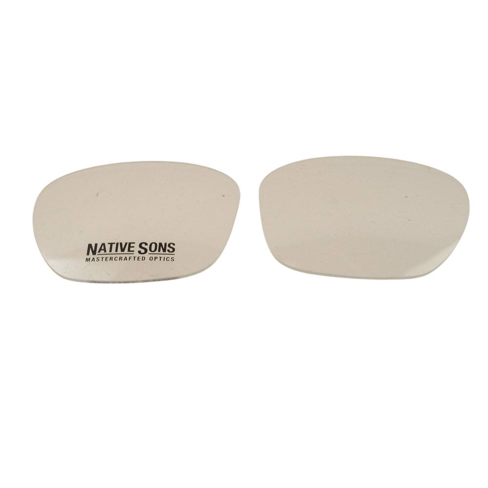 ネイティヴサンズ 45.8 23.2 Stillman ACETATE NOSE PAD 度入りレンズ 眼鏡 メガネ アイウェア 度入り フレーム：ブラウン　レンズ：クリア 45.8□23.2-144【中古】
