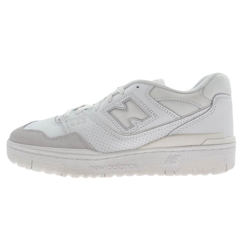 NEW BALANCE ニューバランス BB550LSA 550 ローカット スニーカー シューズ ホワイト系 27cm【新古品】【未使用】【中古】