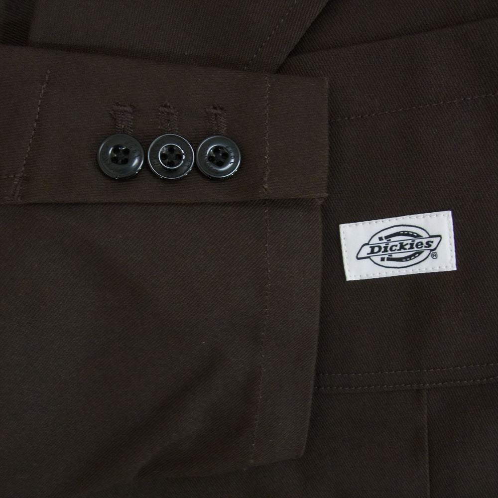 ベドウィンアンドザハートブレイカーズ 24SS 24SB5610 × Dickies ディッキーズ Ex.DOUBLE BREATSED JACKET BOND ダブルブレスト ジャケット Mサイズ ブラウン系 2【新古品】【未使用】【中古】