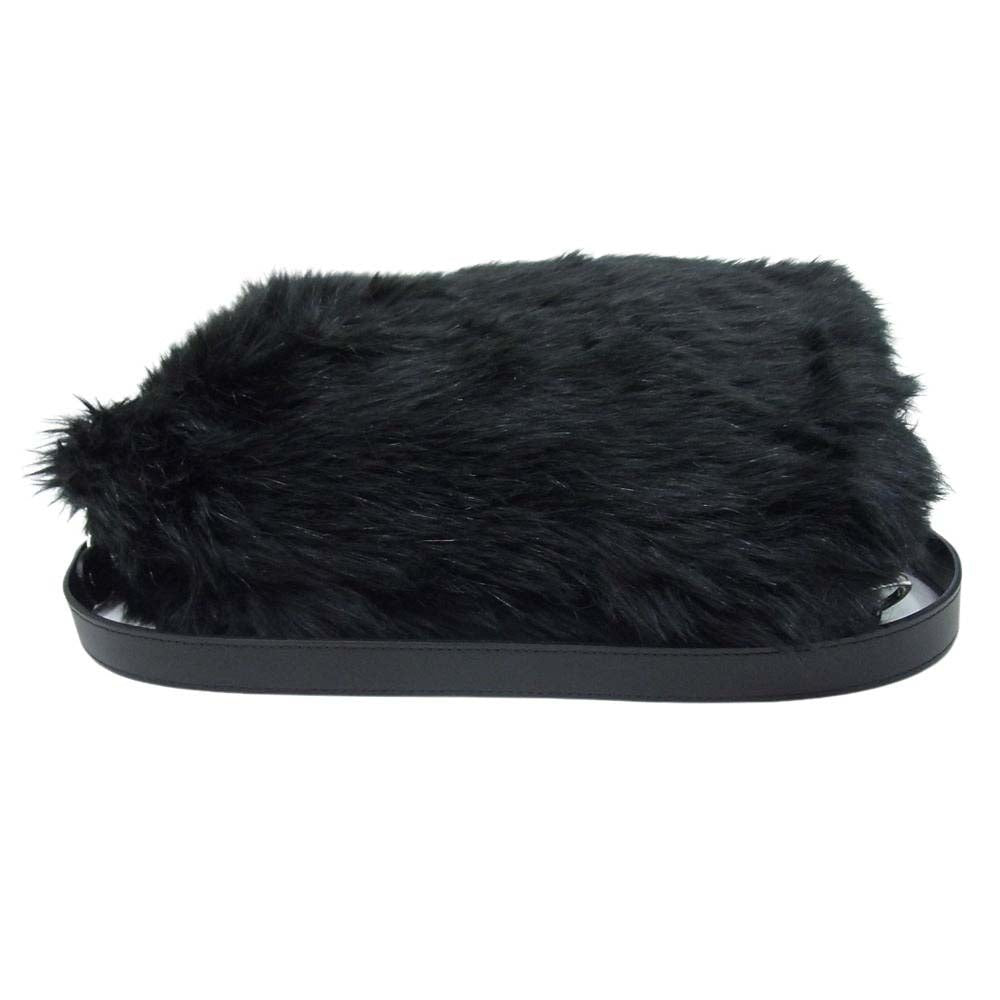 JUNYA WATANABE COMME des GARCONS ジュンヤワタナベコムデギャルソン 22AW JJ-K203 フェイクファー 2WAY リュックサック ブラック系【中古】