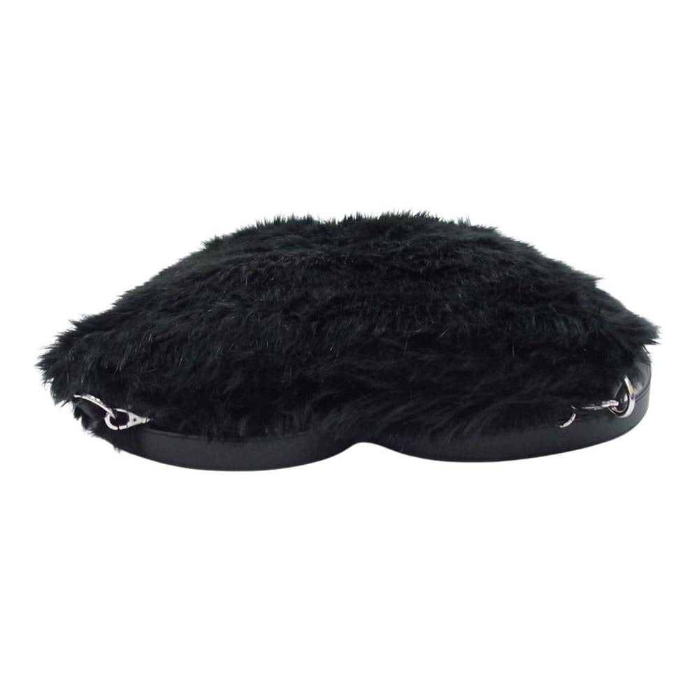 JUNYA WATANABE COMME des GARCONS ジュンヤワタナベコムデギャルソン 22AW JJ-K203 フェイクファー 2WAY リュックサック ブラック系【中古】