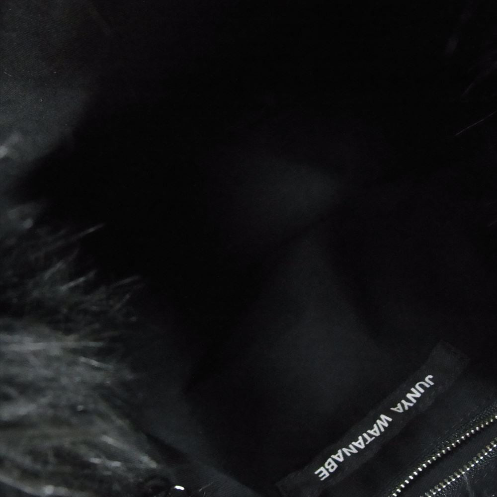 JUNYA WATANABE COMME des GARCONS ジュンヤワタナベコムデギャルソン 22AW JJ-K203 フェイクファー 2WAY リュックサック ブラック系【中古】