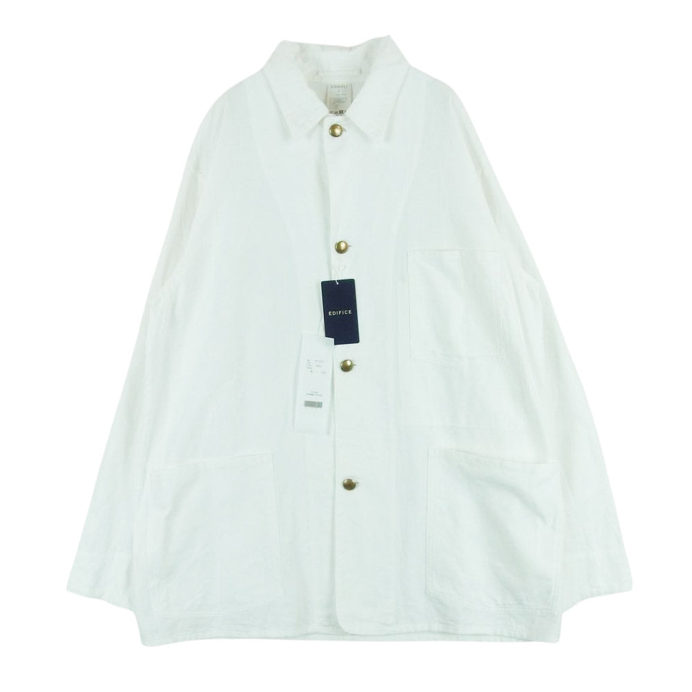 COMOLI コモリ 23SS X01-01013 1938 メモリアル ジャケット カバーオール ホワイト系 2【極上美品】【中古】