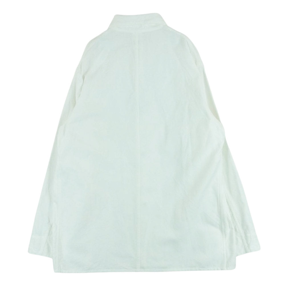 COMOLI コモリ 23SS X01-01013 1938 メモリアル ジャケット カバーオール ホワイト系 2【極上美品】【中古】