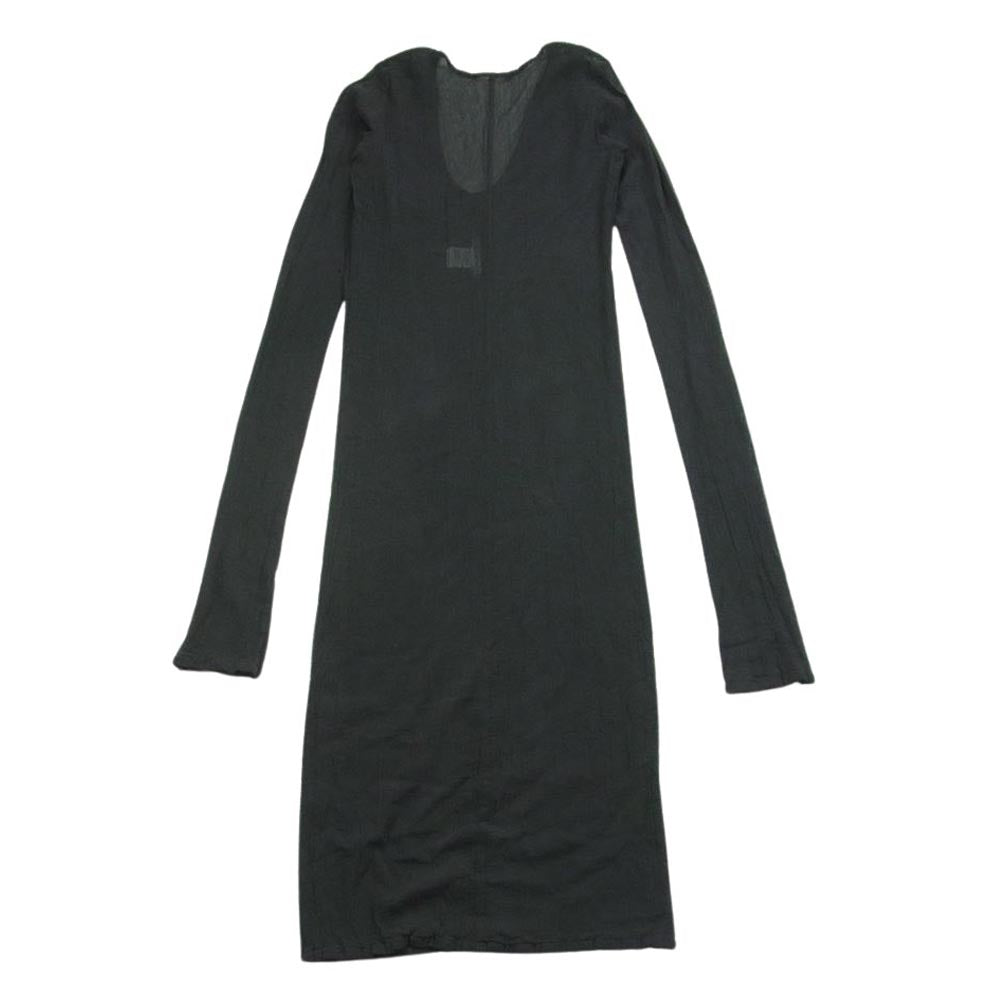 ISSEY MIYAKE イッセイミヤケ IM41FH520 KARAMI DRESS カラミ シアー ワンピース ドレス グレー系 2【新古品】【未使用】【中古】