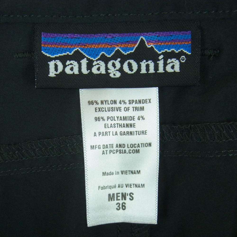 patagonia パタゴニア 13SS 58245SP13 Rock Craft Capris ロッククラフト 七分丈 パンツ ブラック系 36【極上美品】【中古】