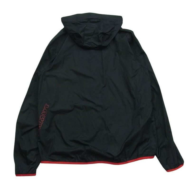 Mammut マムート 1010-09200 SALOBER Jacket サロバー フード付き ロゴ ジャケット ブラック系 レッド系 L【極上美品】【中古】