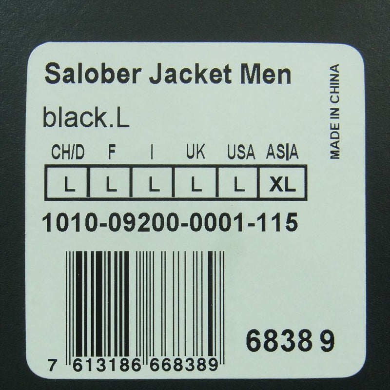 Mammut マムート 1010-09200 SALOBER Jacket サロバー フード付き ロゴ ジャケット ブラック系 レッド系 L【極上美品】【中古】