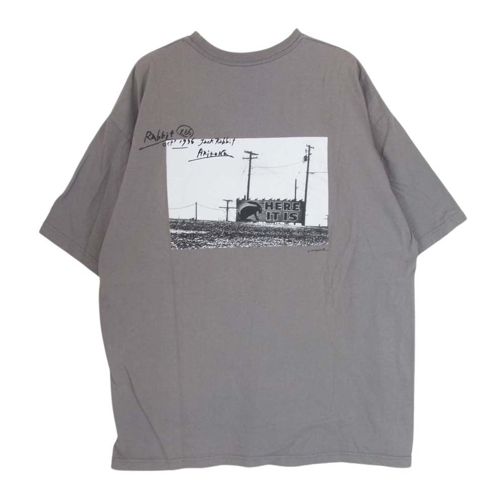 NEIGHBORHOOD ネイバーフッド ON-1 C-TEE フォト プリント 半袖 Tシャツ グレー系 L【中古】