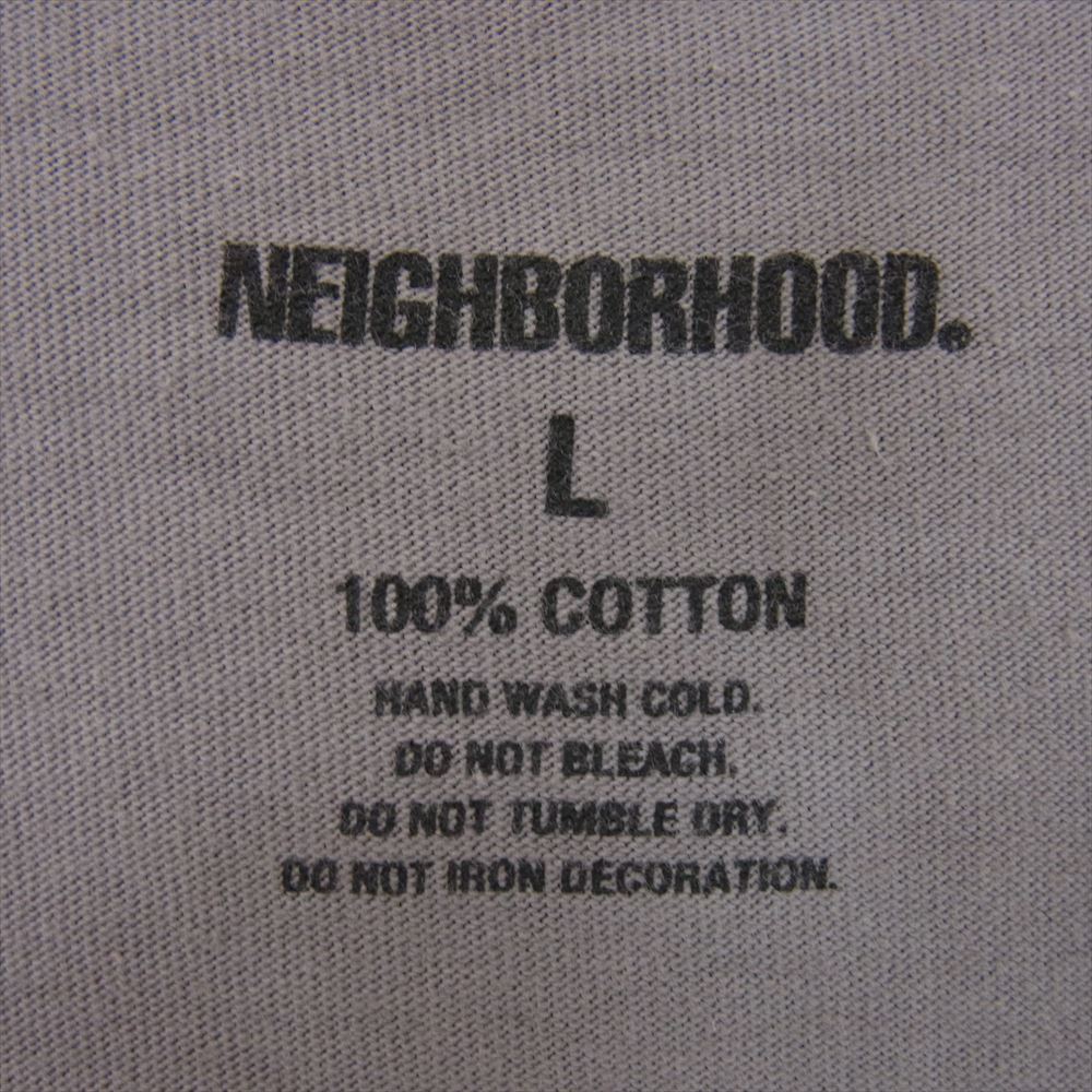 NEIGHBORHOOD ネイバーフッド ON-1 C-TEE フォト プリント 半袖 Tシャツ グレー系 L【中古】