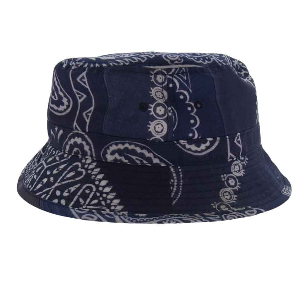 NEIGHBORHOOD ネイバーフッド 21AW 212YGNH-HT10 BANDANA CHOPPED/E-HAT バンダナ柄 ハット 帽子 パープル系 M【中古】