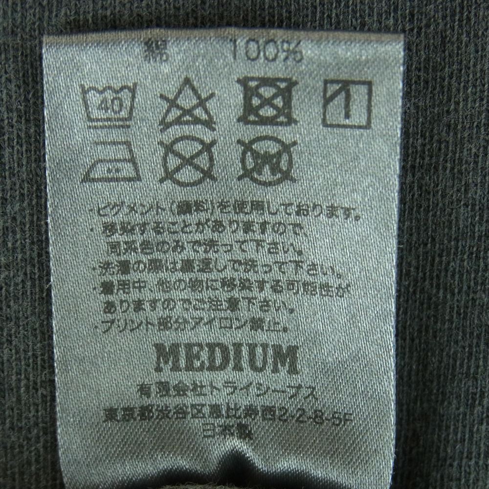 STANDARD CALIFORNIA スタンダードカリフォルニア NEW BOHEMIA SIGN LOGO T-SHIRT ブラック ニュー ボヘミア サインズ ロゴ 半袖 Tシャツ ダークグレー系 M【新古品】【未使用】【中古】