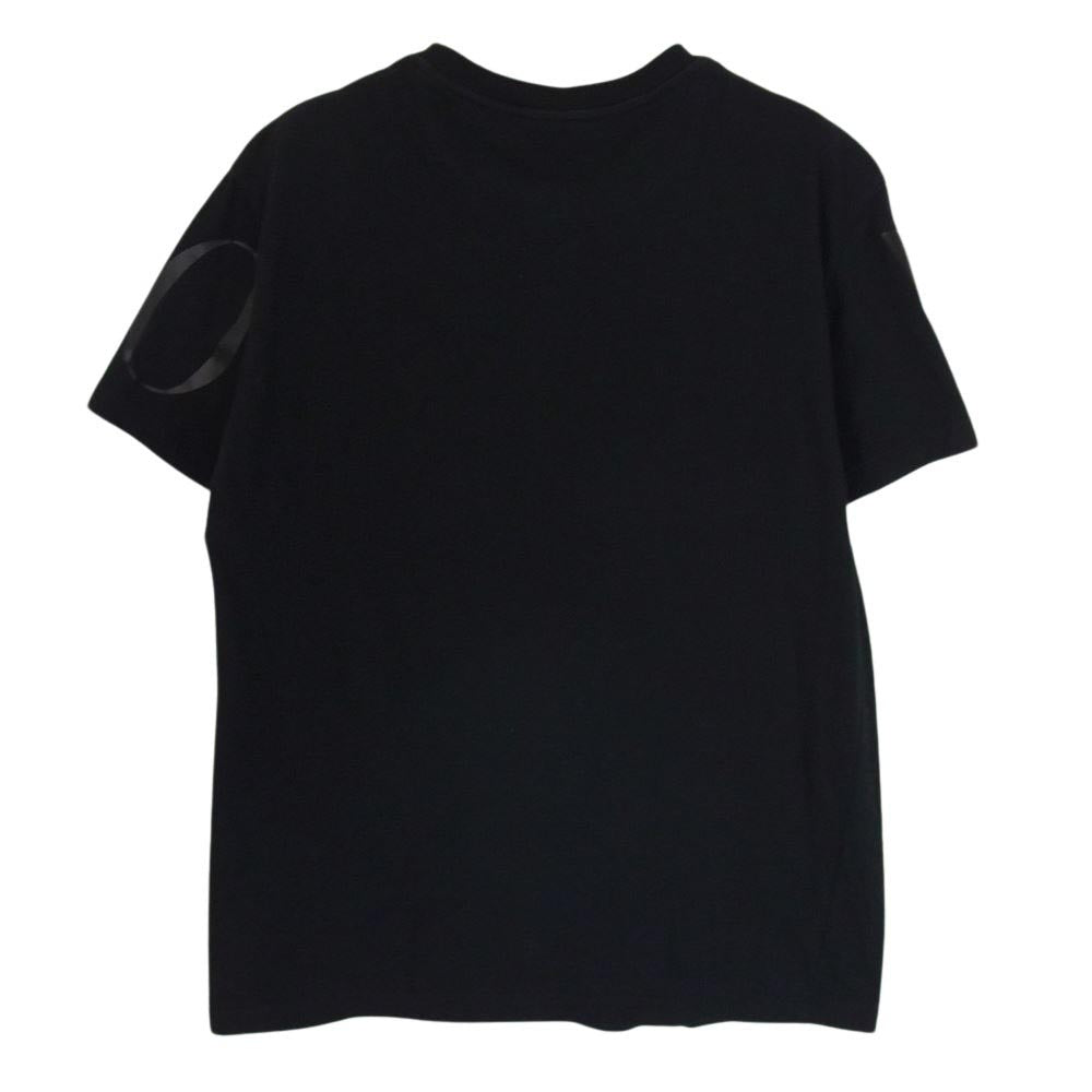 VALENTINO ヴァレンティノ 0000026660 01 ロゴプリント 丸首 クルーネック 半袖 Tシャツ ブラック系 XS【中古】