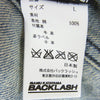 ISAMUKATAYAMA BACKLASH イサムカタヤマバックラッシュ 1308-04 13oz 13オンス カーフスエード ストレッチ デニム ジャケット インディゴブルー系 L【中古】