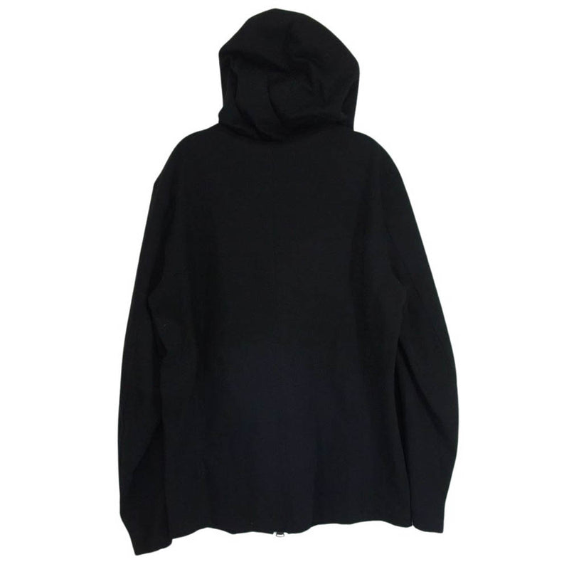 ISAMUKATAYAMA BACKLASH イサムカタヤマバックラッシュ 1750-02 Cotton Stretch Zip Up Hoodie コットン ストレッチ ジップアップ フーディ ブルゾン ジャケット ブラック系 L【中古】