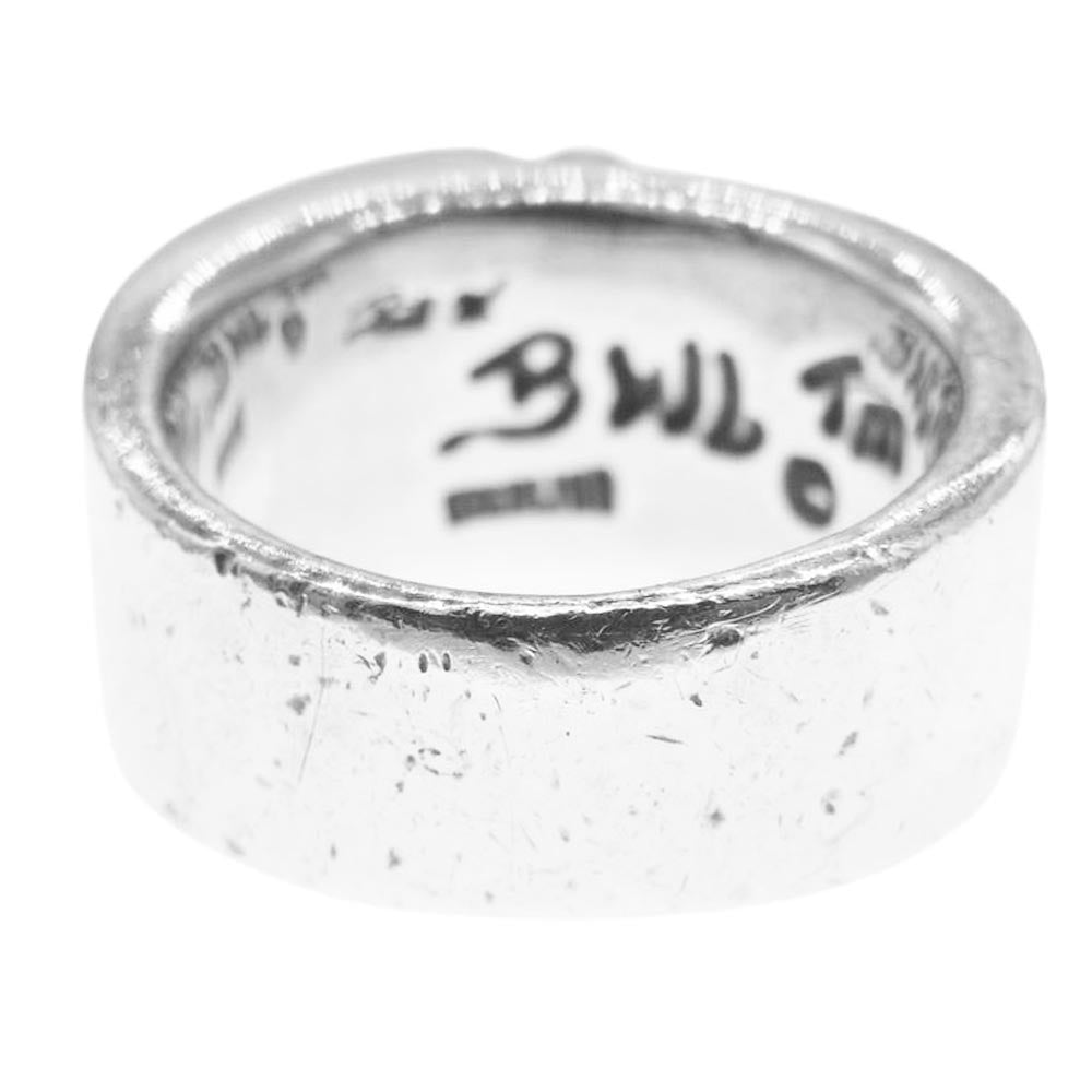 BILL WALL LEATHER ビルウォールレザー インレイドクロス リング シルバー系 17.5号【中古】