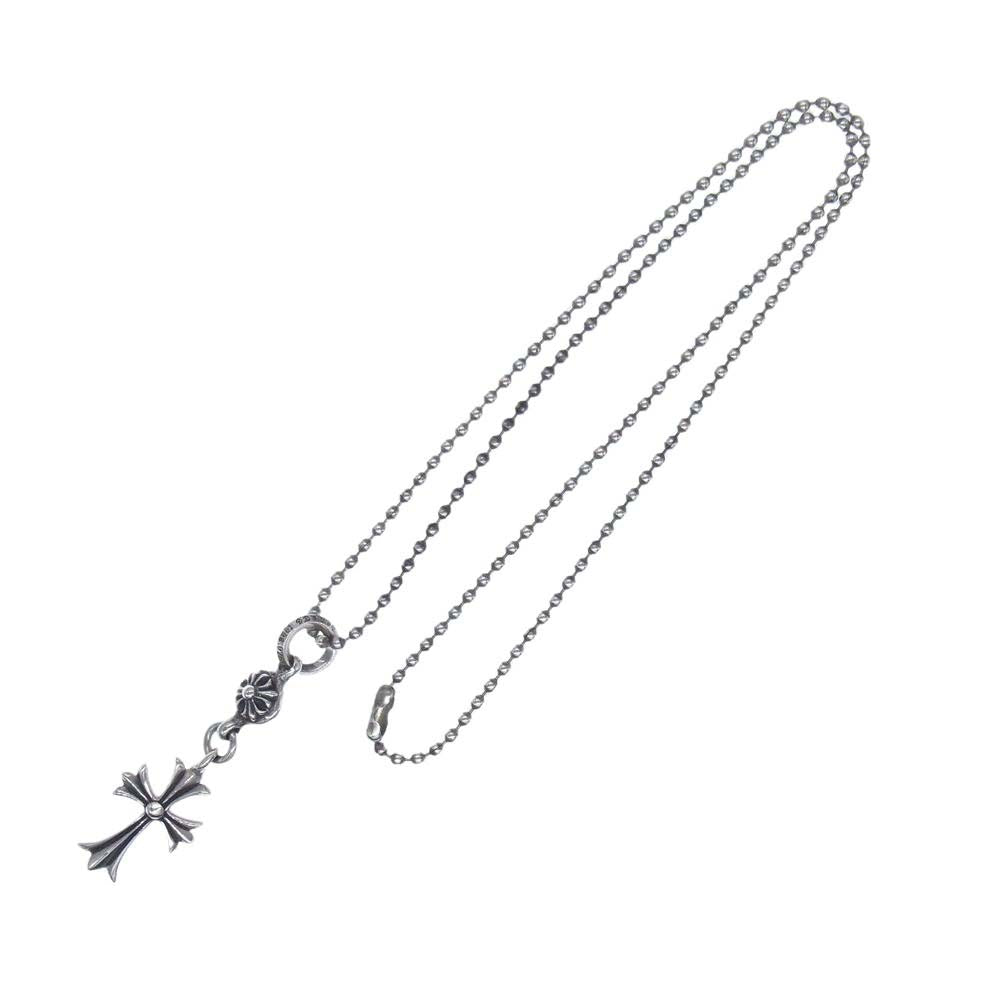 CHROME HEARTS クロムハーツ（原本無） 1B TNY CH CRS 1ボール タイニー CHクロス チャーム ペンダントトップ シルバー系【中古】