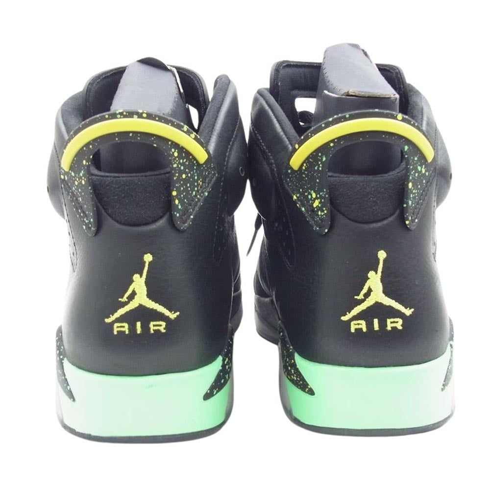 NIKE ナイキ 688447-920 Air Jordan 6 エアジョーダン Retro レトロ Brazil World Cup Pack ブラジル ワールド カップ パック ブラック系 グリーン系 28.5cm【中古】