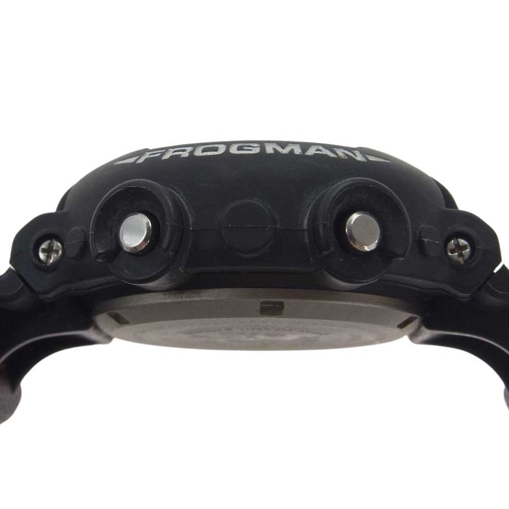 CASIO G-SHOCK カシオ ジーショック DW-8200ZU-1T  G-SHOCK FROGMAN フロッグマン  ウォッチ 腕時計 ブラック シルバー 黒銀仕様 ブラック系【中古】