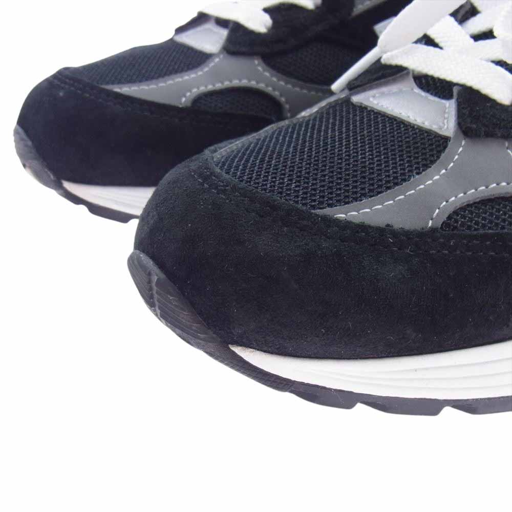 NEW BALANCE ニューバランス M992EB USA製 992 ローカット スニーカー ブラック系 26.5cm【中古】
