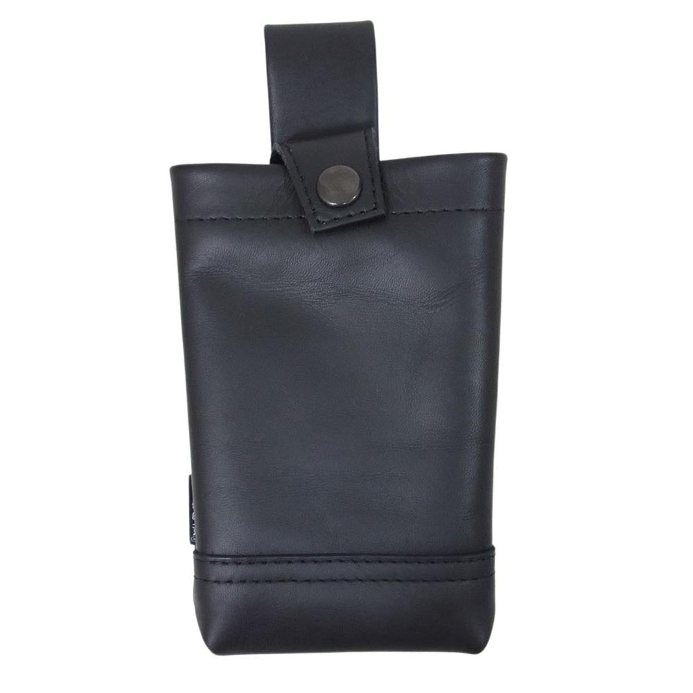 KADOYA カドヤ km multi case レザー ケース ポーチ ブラック系【中古】