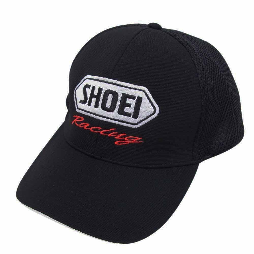 ショウエイ ロゴ メッシュ キャップ 帽子 ブラック系【中古】