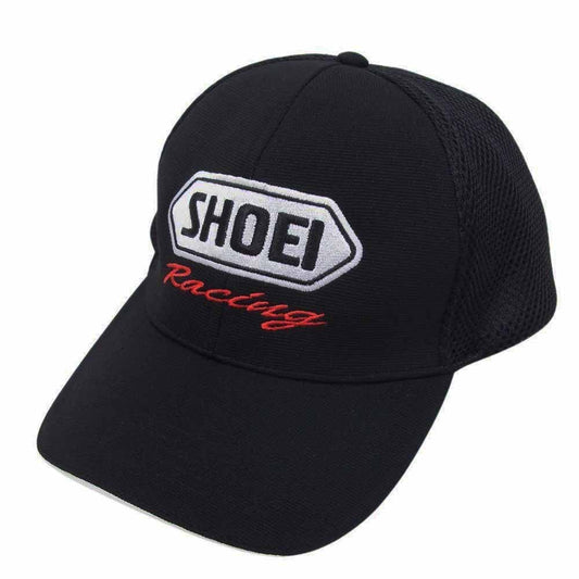 ショウエイ ロゴ メッシュ キャップ 帽子 ブラック系【中古】