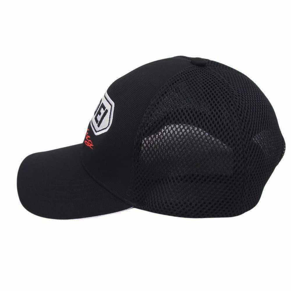 ショウエイ ロゴ メッシュ キャップ 帽子 ブラック系【中古】