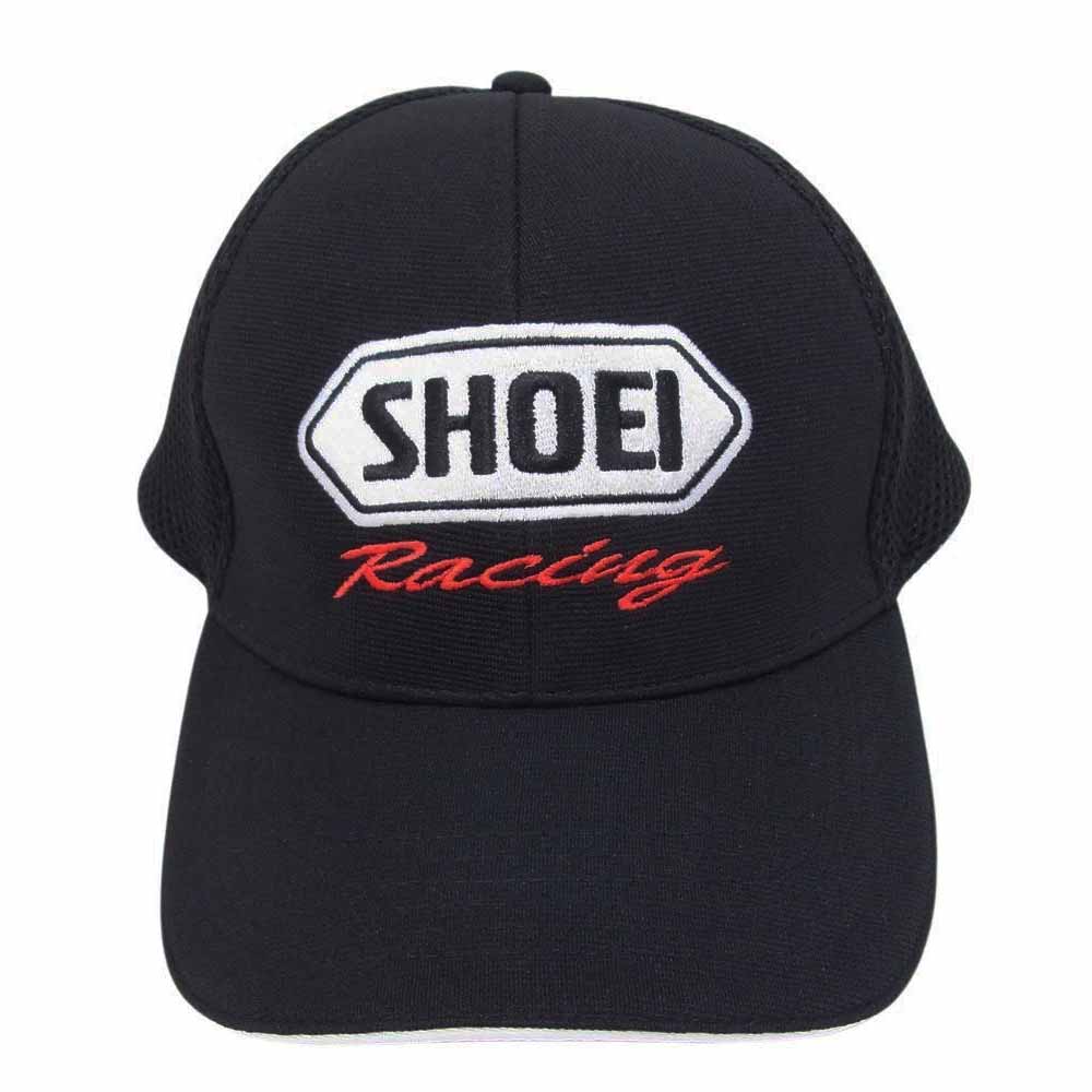ショウエイ ロゴ メッシュ キャップ 帽子 ブラック系【中古】