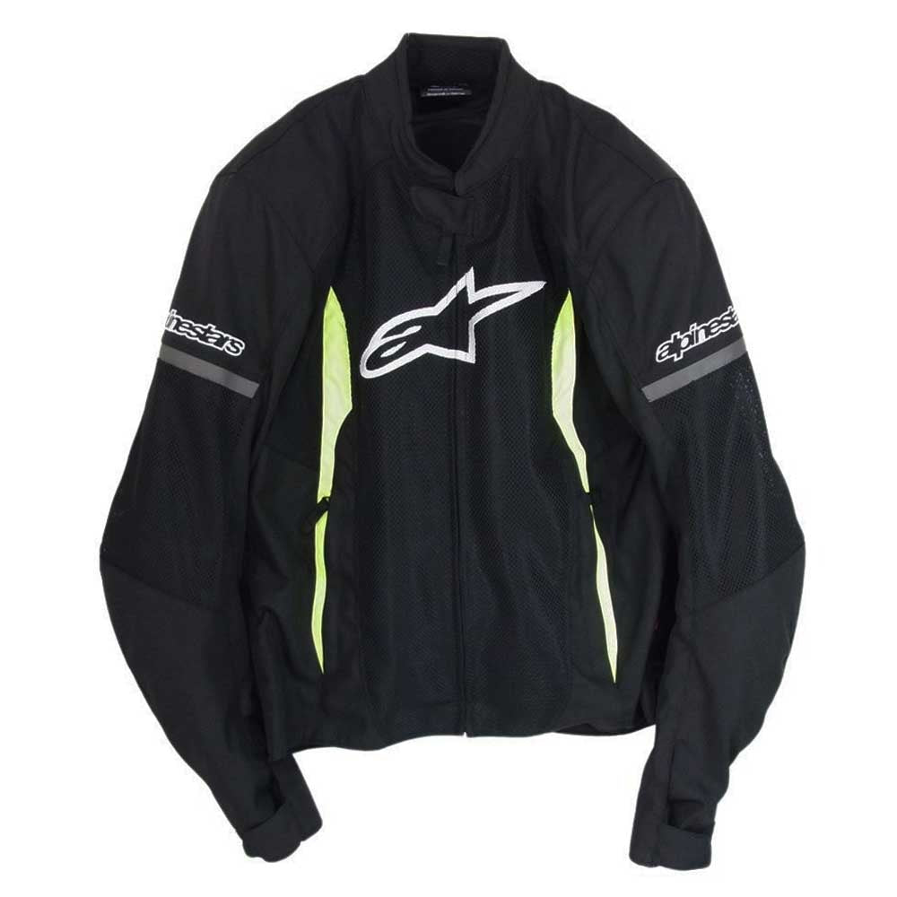 アルパインスターズ T-FASTER T-ファスター AIR バイク ジャケット ブラック系 M【美品】【中古】