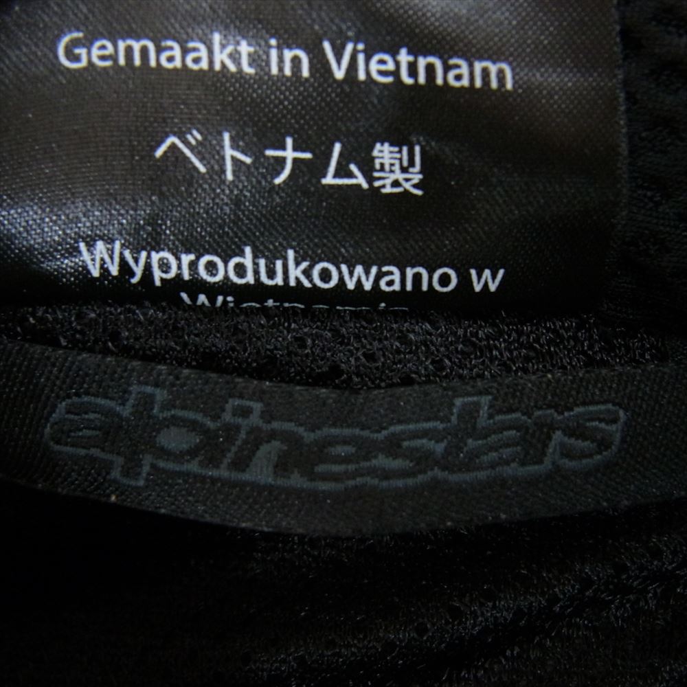 アルパインスターズ T-FASTER T-ファスター AIR バイク ジャケット ブラック系 M【美品】【中古】