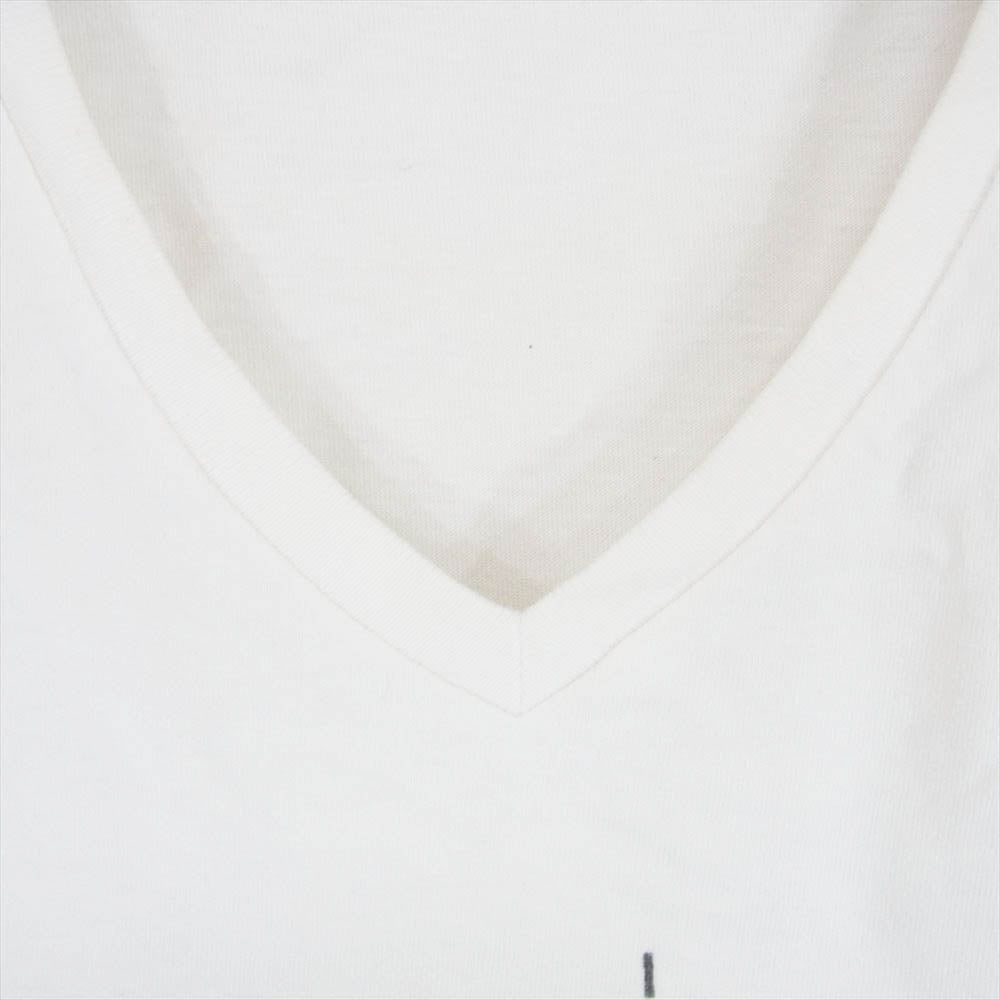 NEIGHBORHOOD ネイバーフッド American Psycho SVG アメリカンサイコ Vネック 半袖 Tシャツ カットソー ホワイト系 2【中古】