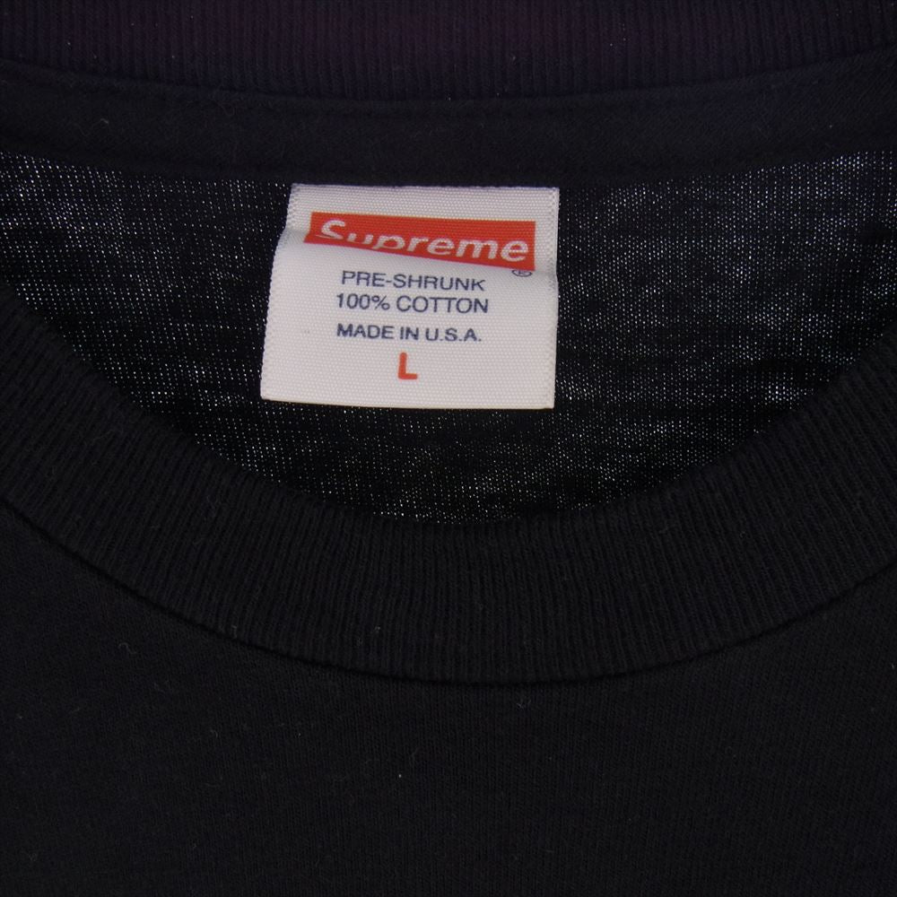 Supreme シュプリーム 21SS Butthole Surfers Tee バットホール サーファーズ 半袖 Tシャツ  ブラック系 L【中古】