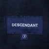 DESCENDANT ディセンダント SHORE DENIM BEACH TROUSRES ビーチ トラウザー デニム パンツ ネイビー系 3【中古】