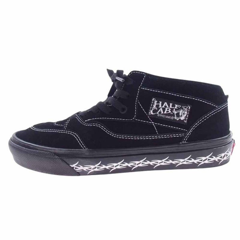 Supreme シュプリーム 20AW × Vans Half Cab バンズ ハーフキャブ スニーカー ブラック ブラック系 26.5cm【中古】