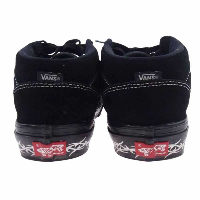 Supreme シュプリーム 20AW × Vans Half Cab バンズ ハーフキャブ スニーカー ブラック ブラック系 26.5cm【中古】