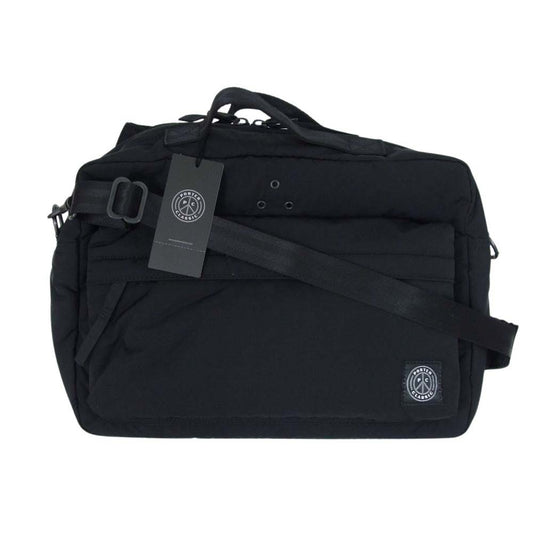 PORTER CLASSIC ポータークラシック PC-050-2803-0010-0900 SHEEN NYLON NEWTON MINI BUSINESS SHOULDER BAG シーン ナイロン ニュートン ミニ ビジネス ショルダー バッグ ブラック系 F【新古品】【未使用】【中古】
