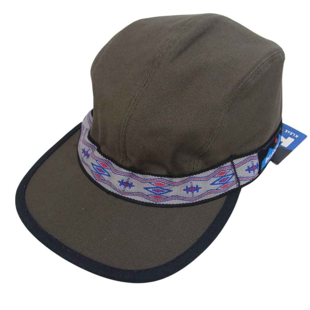 カブー 110 アメリカ製 STRAP CAP ストラップキャップ グリーン M オリーブ M【極上美品】【中古】