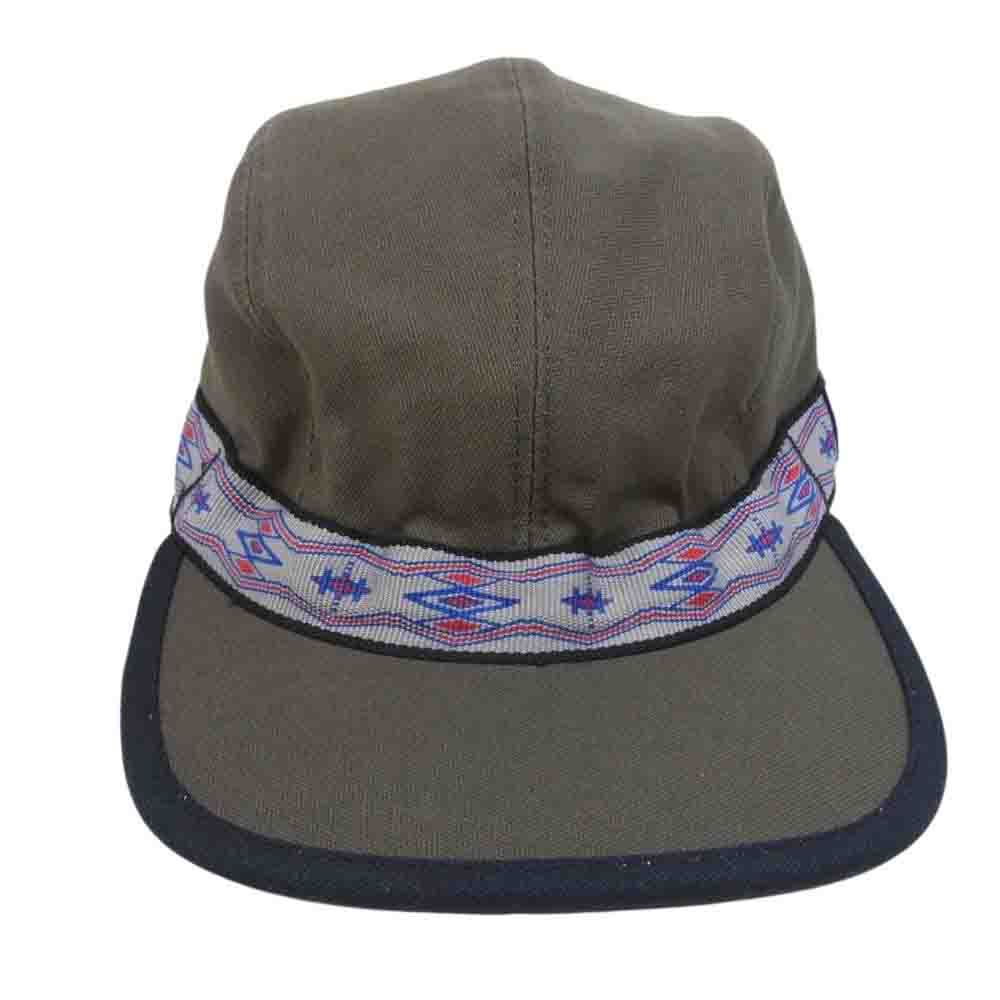 カブー 110 アメリカ製 STRAP CAP ストラップキャップ グリーン M オリーブ M【極上美品】【中古】