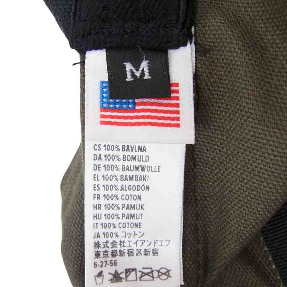 カブー 110 アメリカ製 STRAP CAP ストラップキャップ グリーン M オリーブ M【極上美品】【中古】