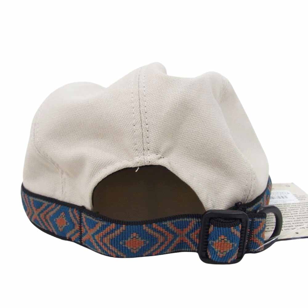 カブー 1167 アメリカ製 ORGANIC STRAP CAP オーガニックストラップキャップ ベージュ ストーン L【極上美品】【中古】