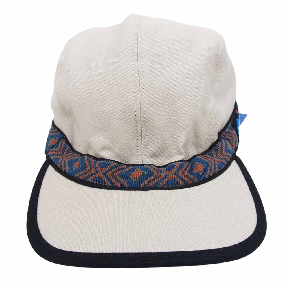 カブー 1167 アメリカ製 ORGANIC STRAP CAP オーガニックストラップキャップ ベージュ ストーン L【極上美品】【中古】