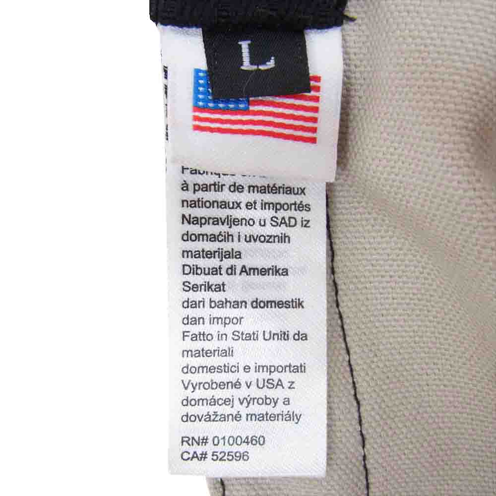 カブー 1167 アメリカ製 ORGANIC STRAP CAP オーガニックストラップキャップ ベージュ ストーン L【極上美品】【中古】