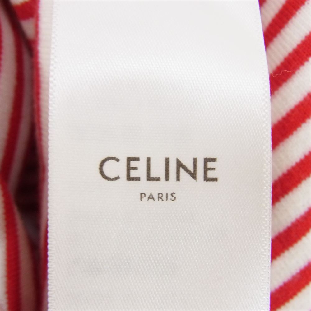 CELINE セリーヌ 2X265545F コットン ボーダー ニット カットソー