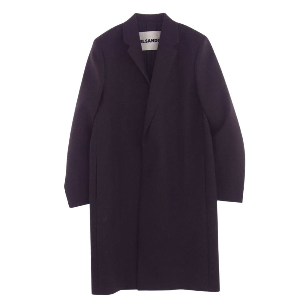 JIL SANDER ジルサンダー JSMT105101MT20100012 国内正規品 イタリア製 ウール ロング コート ブラウン系 46【中古】
