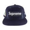Supreme シュプリーム 22AW Velour Box Logo New Era ベロア ボックス ロゴ ニューエラ キャップ ブラック系 7 1/2【新古品】【未使用】【中古】