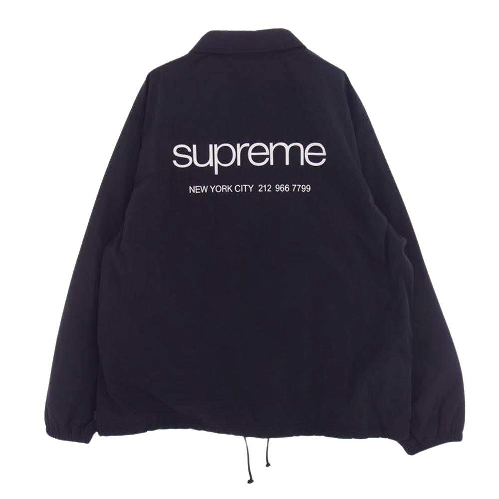 Supreme シュプリーム 23AW Nyc Coaches Jacket NYC コーチ ジャケット ブラック系 L【極上美品】【中古】