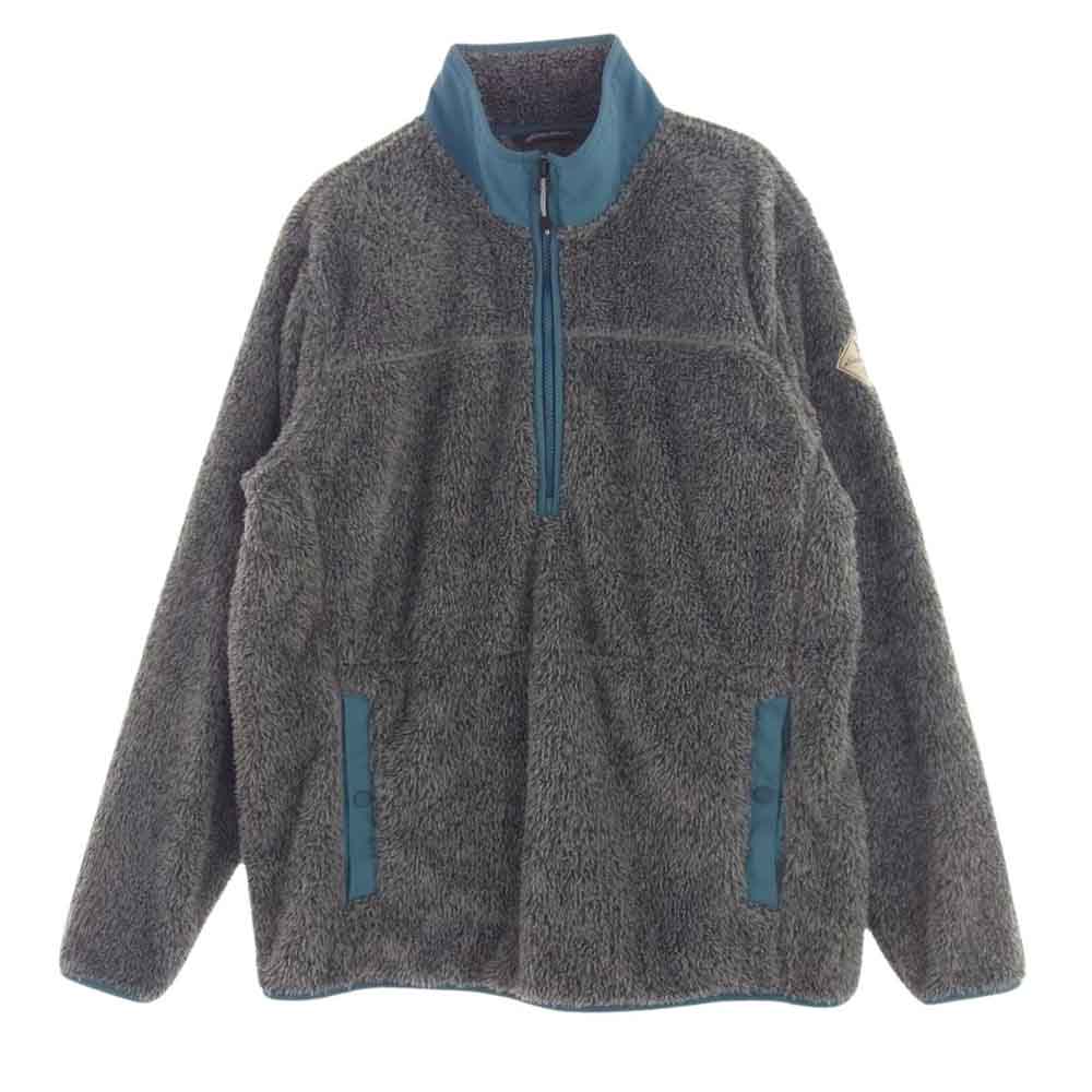 Eddie Bauer エディー・バウアー ハーフジップ フリース ジャケット グレー系 L【中古】