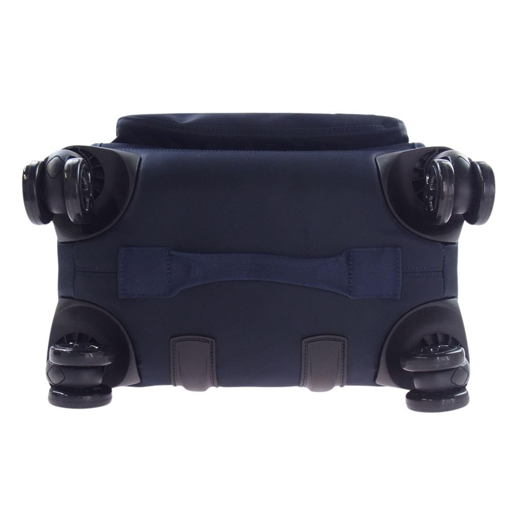 PORTER ポーター タイム トロリーバッグ S キャリー バッグ ネイビー系【極上美品】【中古】