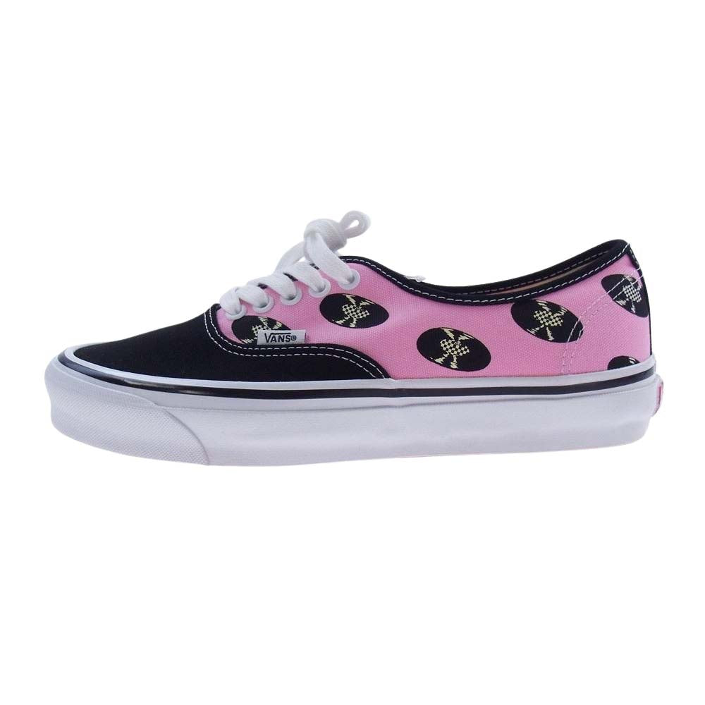 VANS バンズ VN0A4BV9594 Wacko Maria ワコマリア UA OG Authentic LX  ピンク系 ブラック系 27.0cm【新古品】【未使用】【中古】